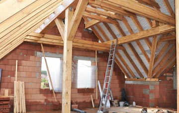 Lee Bank attic trusses