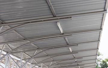 installing Lee Bank metal roofing